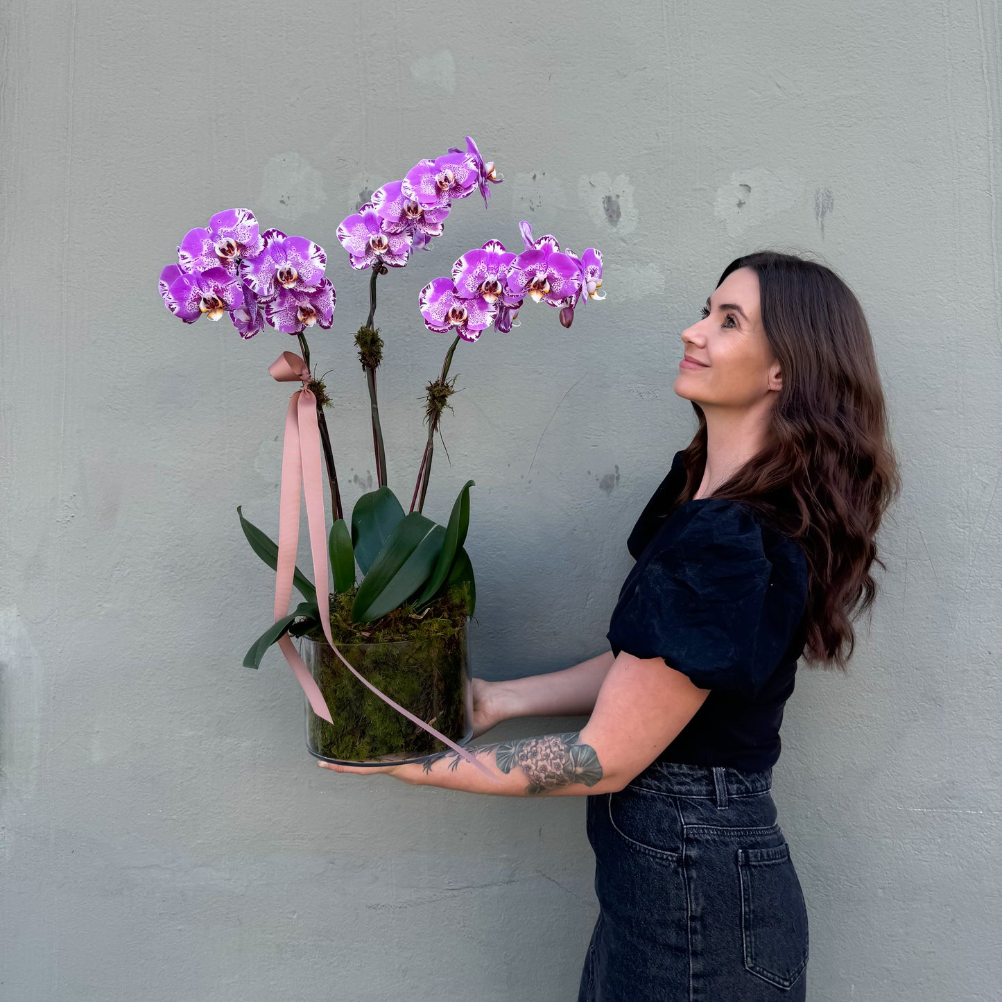 Orchids in Glassware