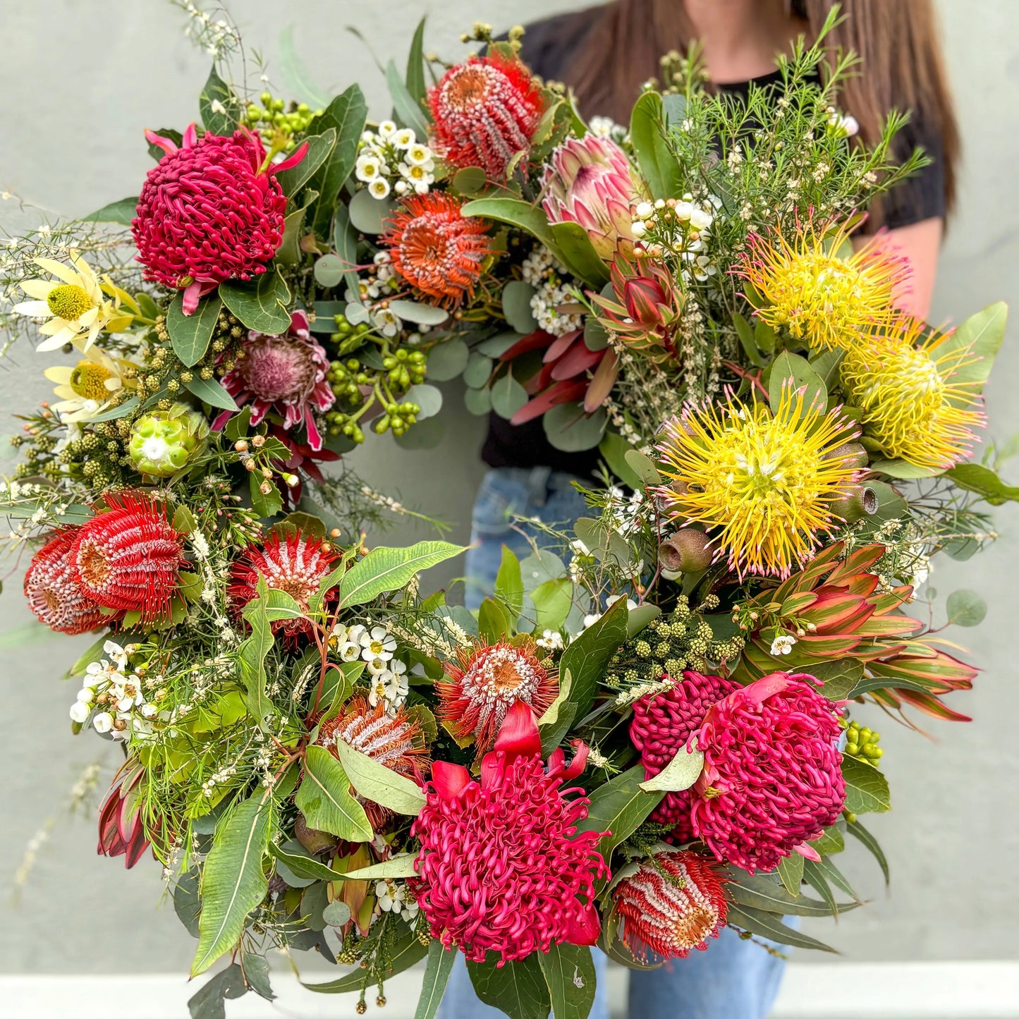 Native Flower Wreath