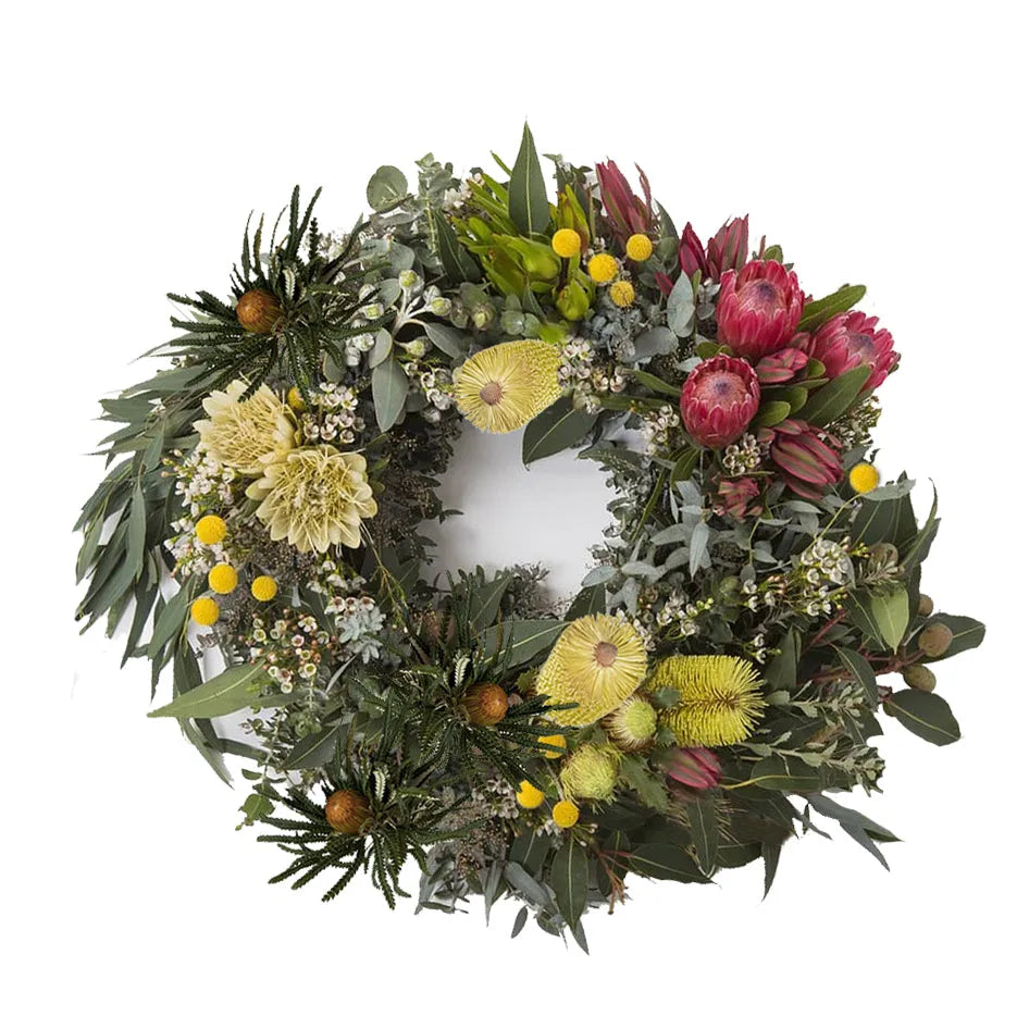 Native Flower Wreath